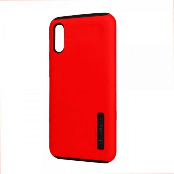Wholesale Motorola Moto E 2020 Ultra Matte Armor Hybrid Case (Red)